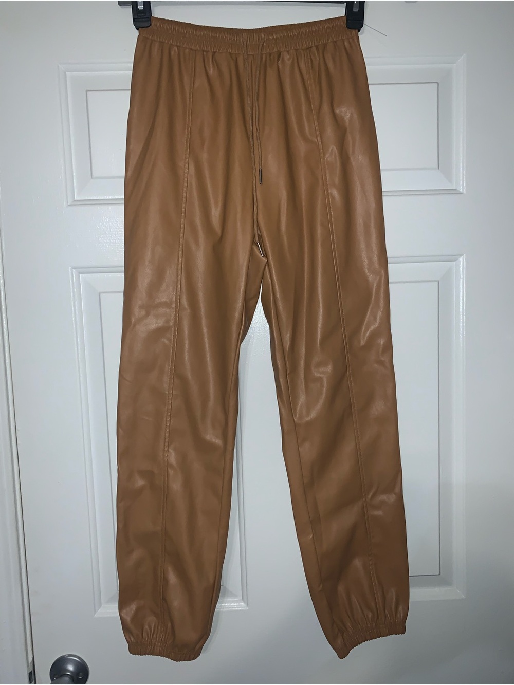 Women’s SHEIN Faux Leather Jogger Pants (Size Medium US 6
